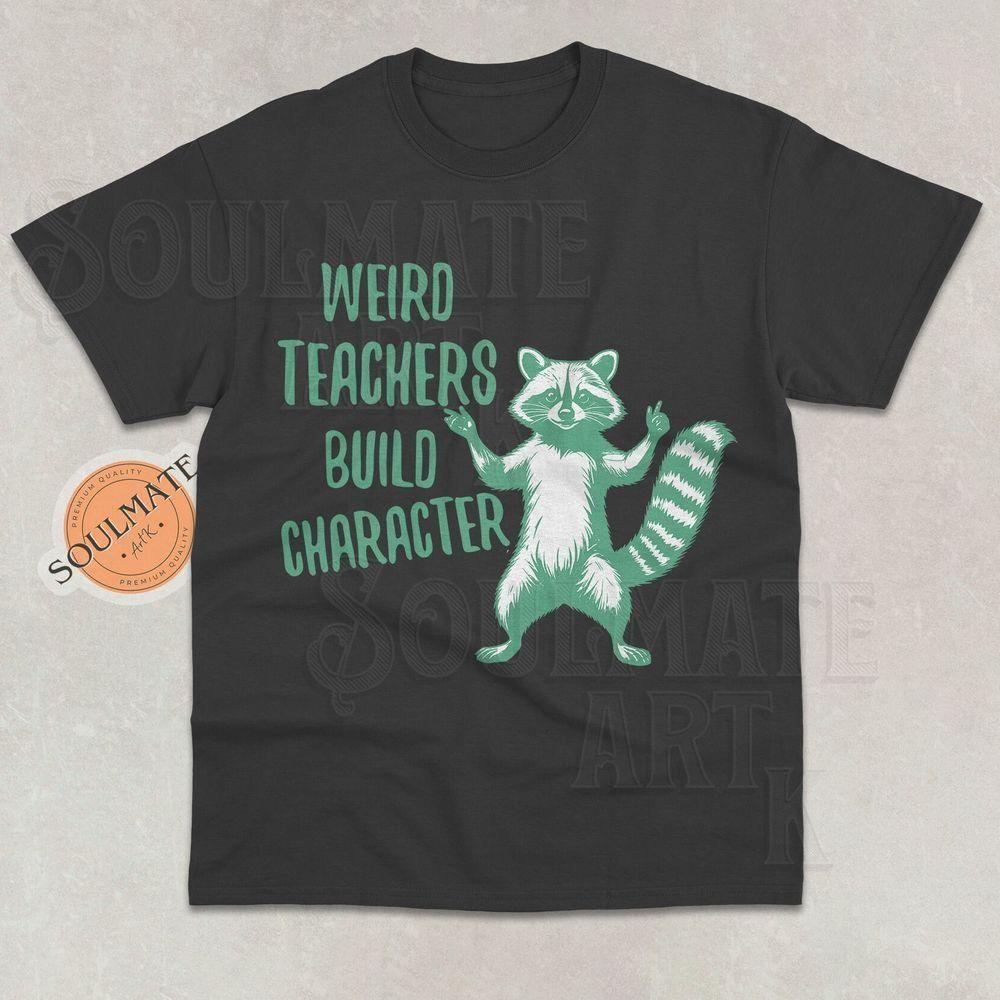 Retro Weird Teachers Build Character Vuitino Merch